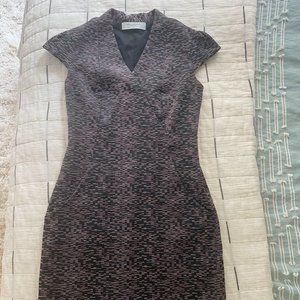 M.M. LaFleur Dark Purple Sheath Dress